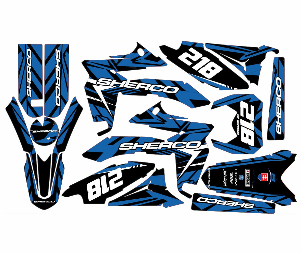 kit déco sherco 50 sm – pyke