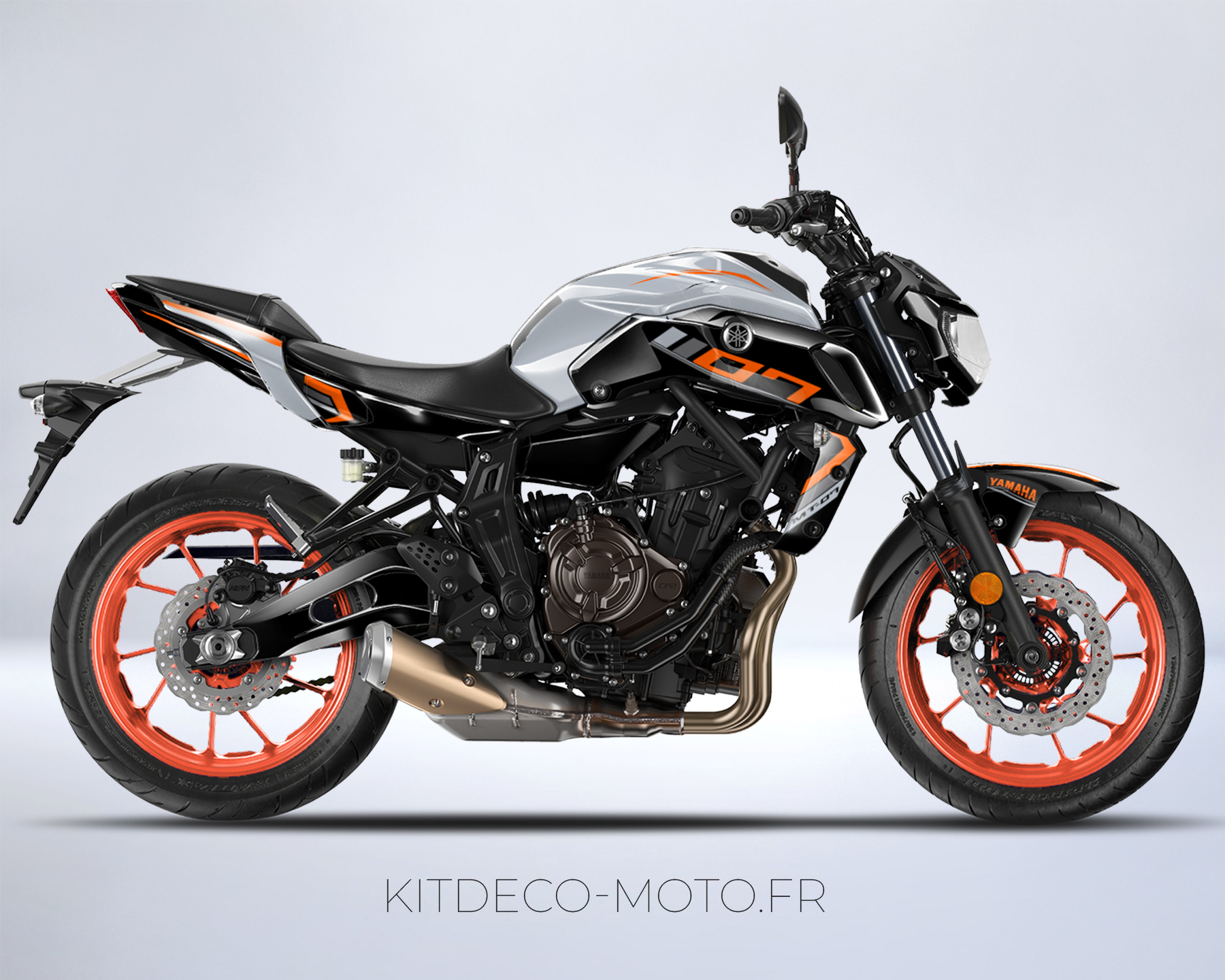 kit déco yamaha mt 07 ice fluo