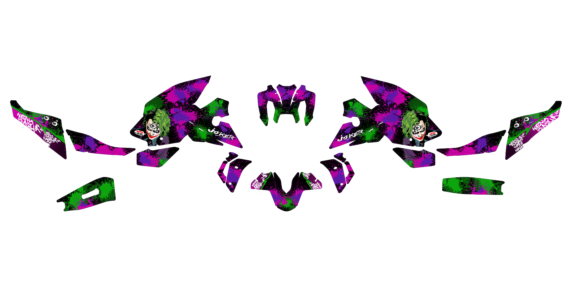 kit déco yamaha mt 07 joker