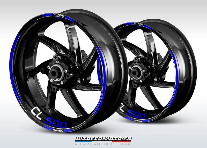 stickers de jante moto honda cl 500