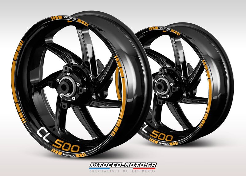 stickers de jante moto honda cl 500