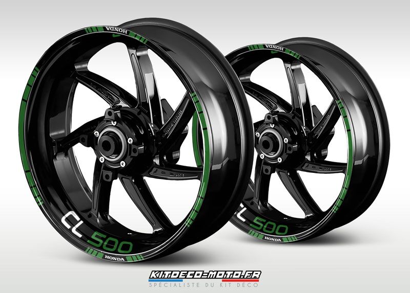stickers de jante moto honda cl 500