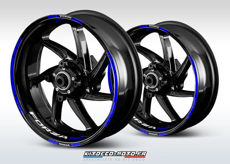 stickers de jante moto honda forza 750