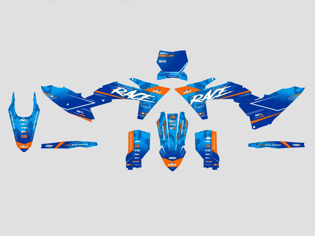 kit déco ktm sx / sx f (2023 2024) ocean #2