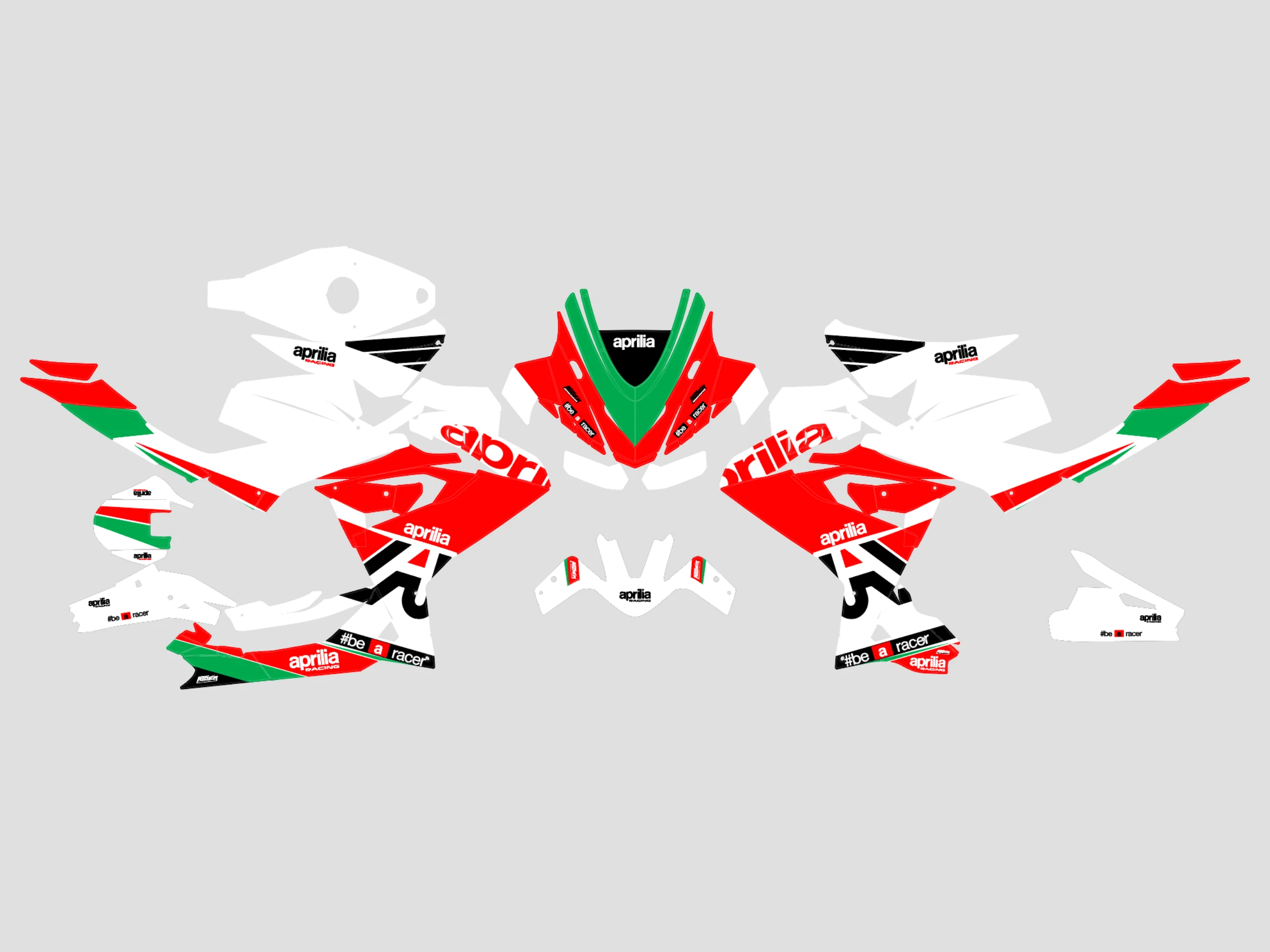 kit déco aprilia rs 457 – be a racer