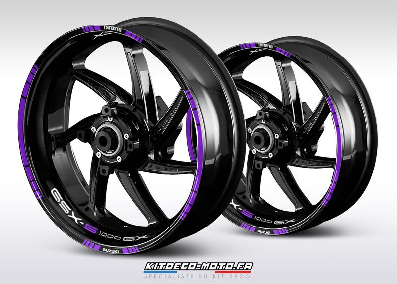 sticker jante moto suzuki gsx s 1000 gx violet