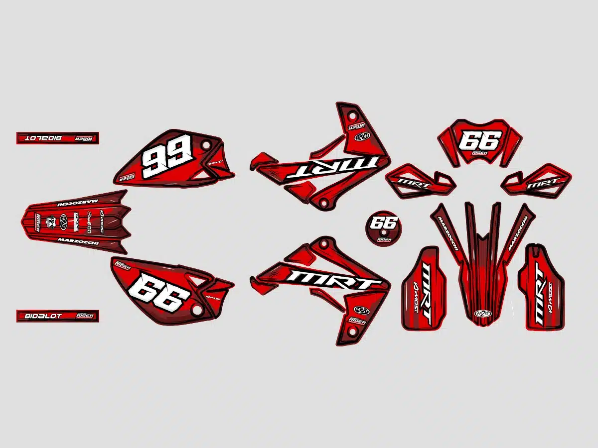 kit deco rieju 50 mrt 2009 2021 cartoon rouge maquette