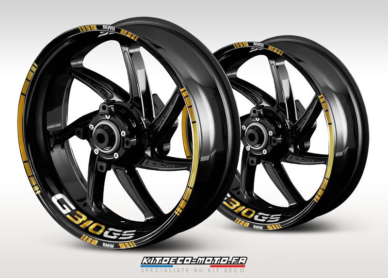 stickers de jante moto bmw g 310 gs