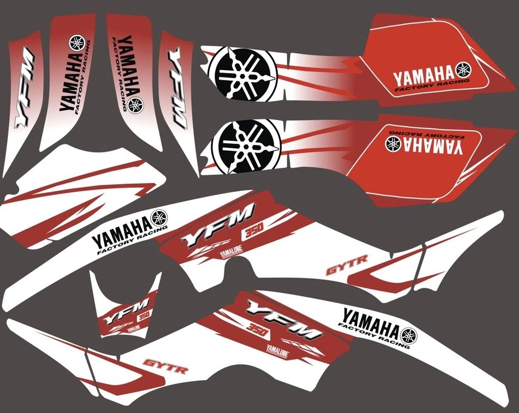Kit Deco Raptor 350 Factory Red