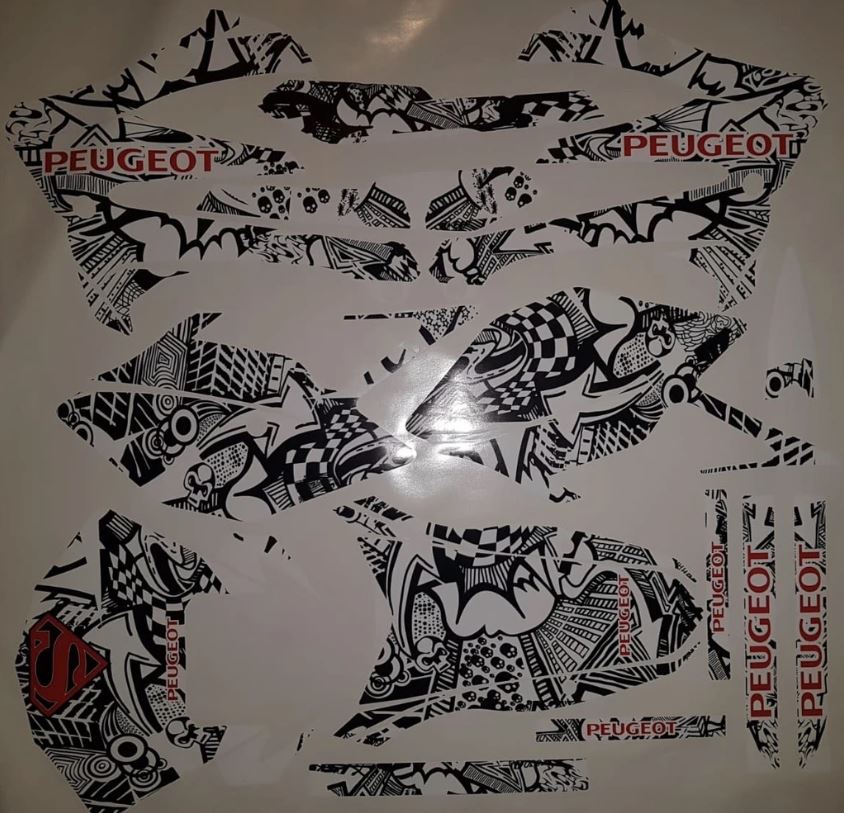 Peugeot Xp6 50 Superman