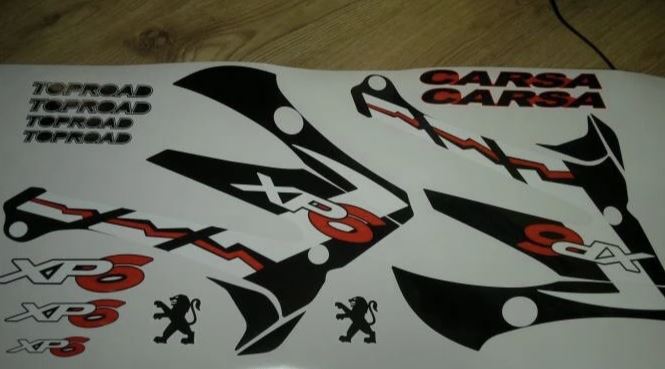 Peugeot Xp6 50 Xp6 Red Black