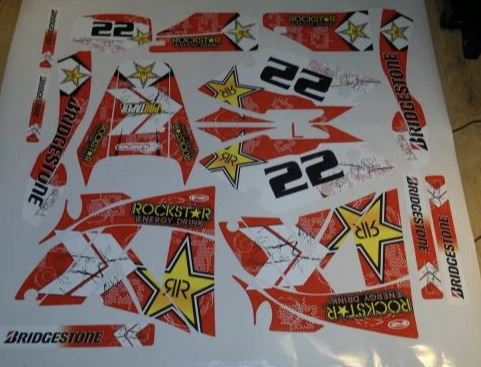 Rieju 50 Smx Rockstar Red