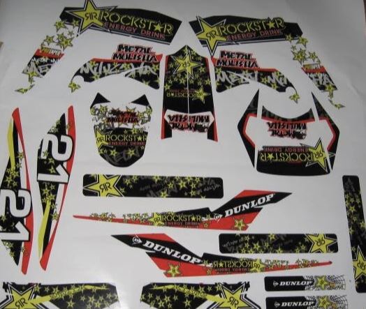 Rockstar Gilera Kit déco Gilera SMT RCR