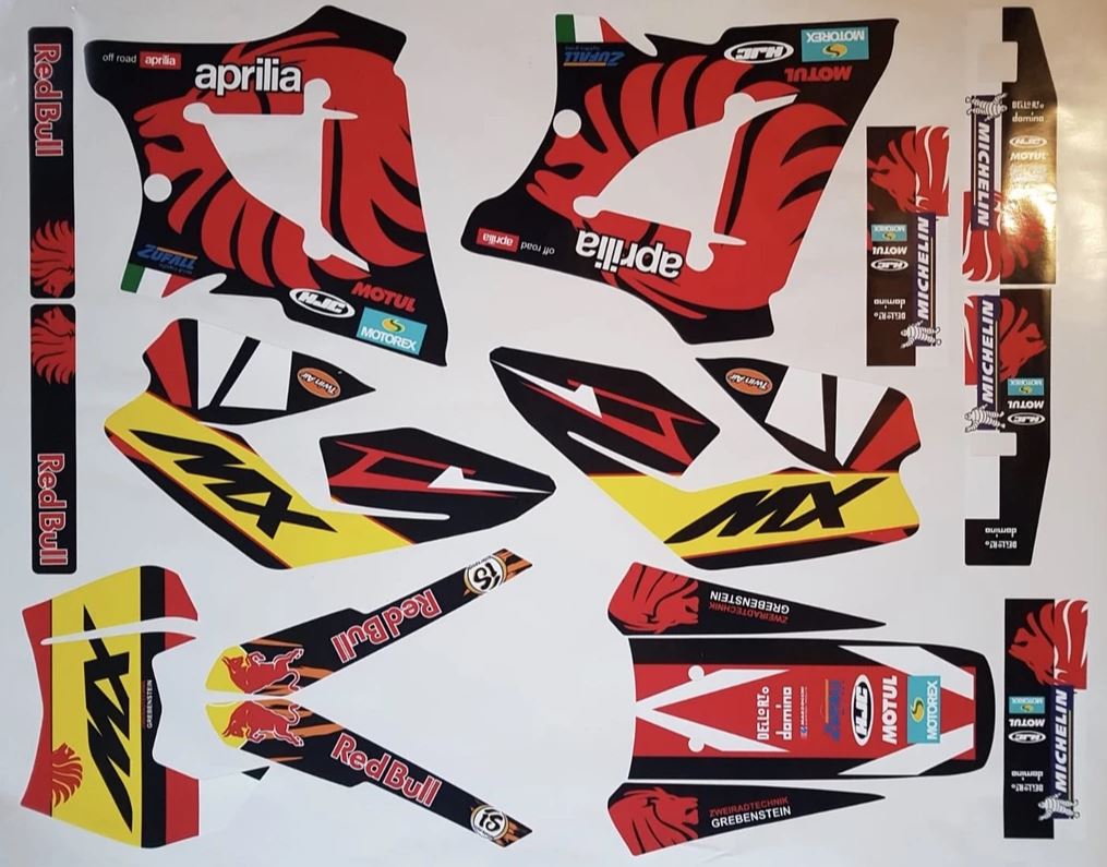 Kit DÉco Aprilia Mx 125 Lion #2
