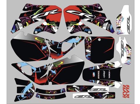Kit DÉco Honda Cr 125 250 1998 1999 Color