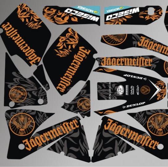 Kit DÉco Ktm Sx 1998 2000 Jagermeister