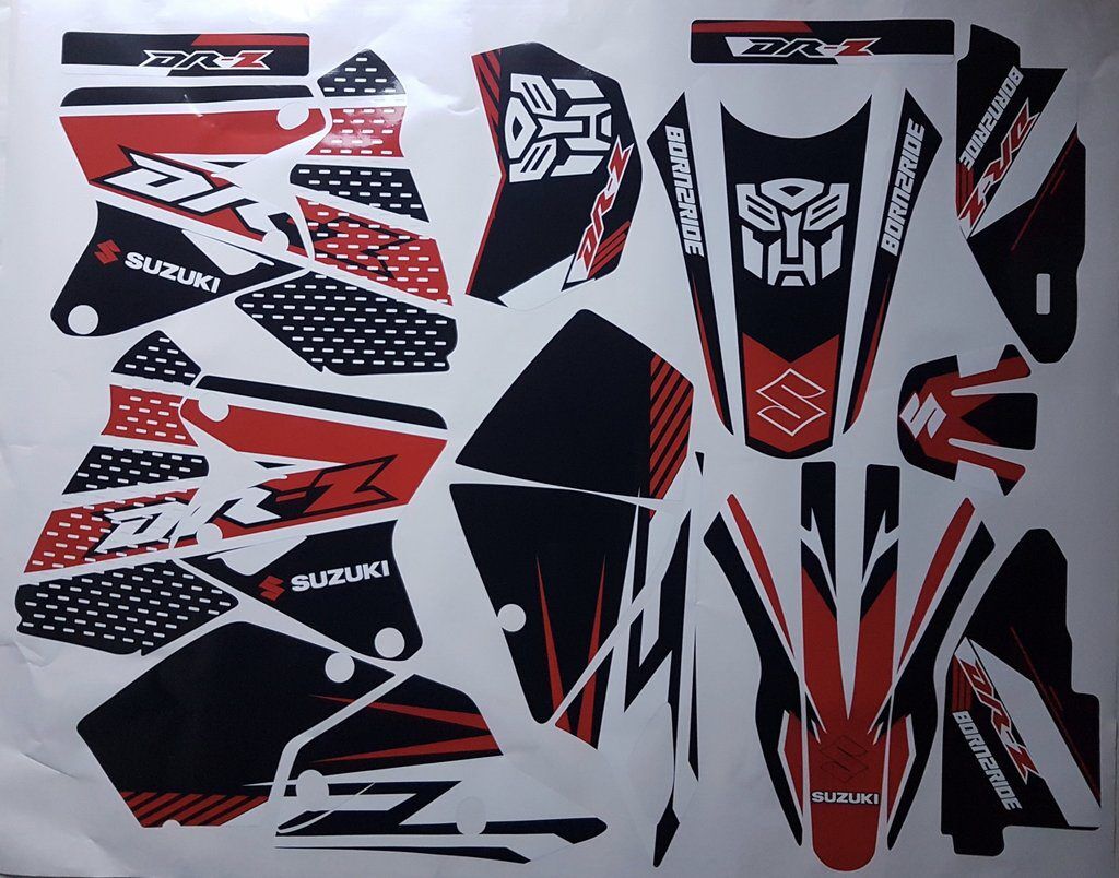 Kit DÉco Suzuki Drz 400 Red Prime