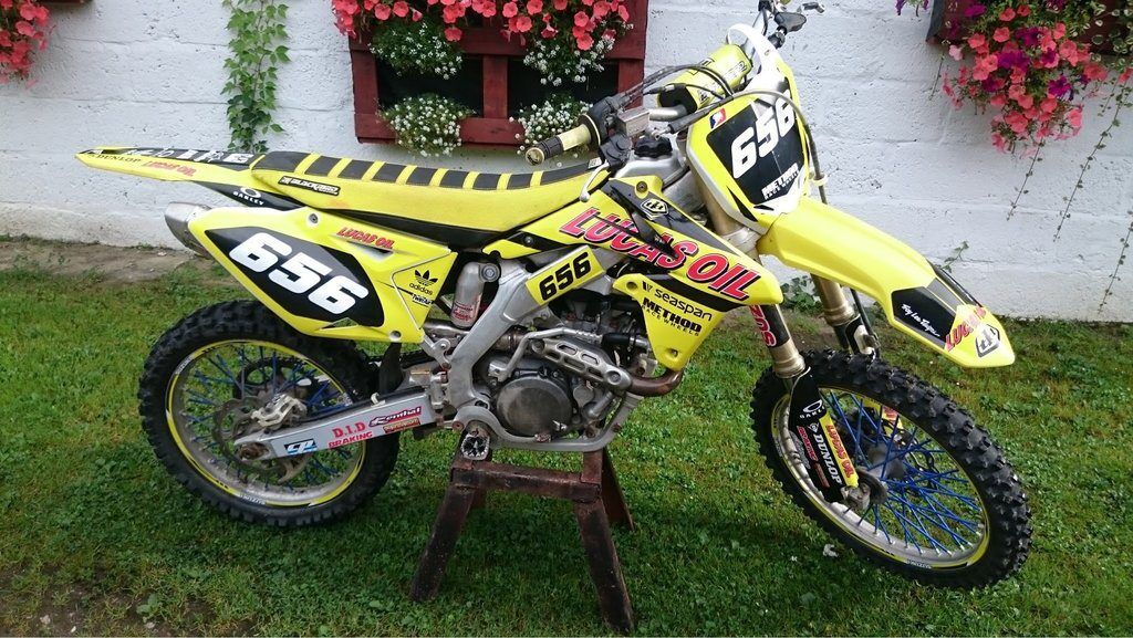 Kit DÉco Suzuki Rmz 450 2008 2012 Lucas Oil