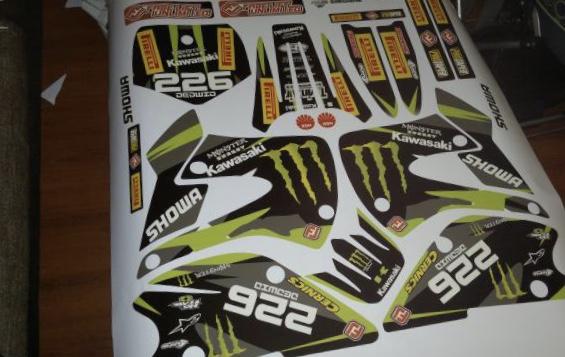 Kit Deco Kawasaki Kx 85 100 1994 2013 Monster