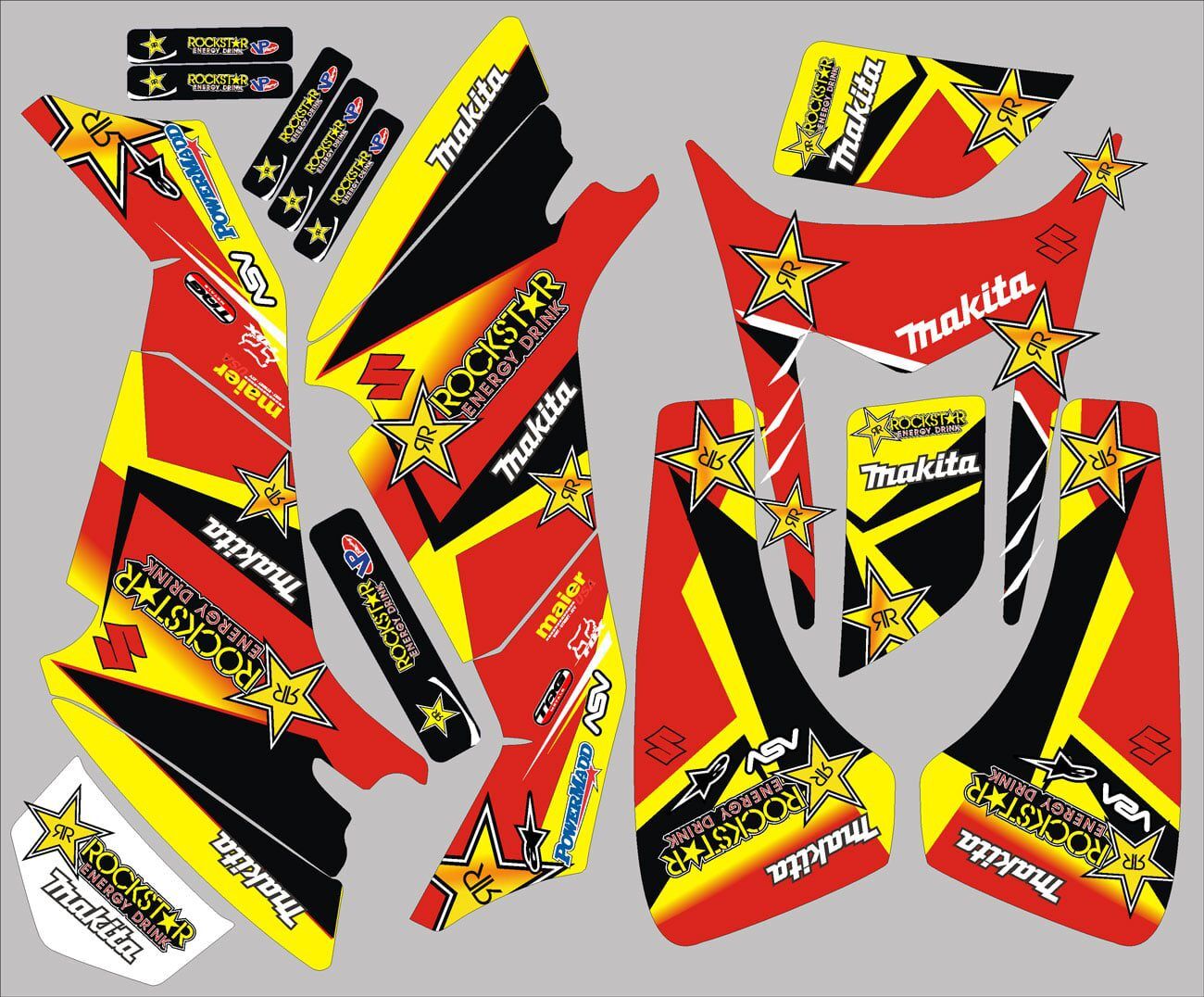 Kit Deco Quad Suzuki 400 Ltz Rockstar
