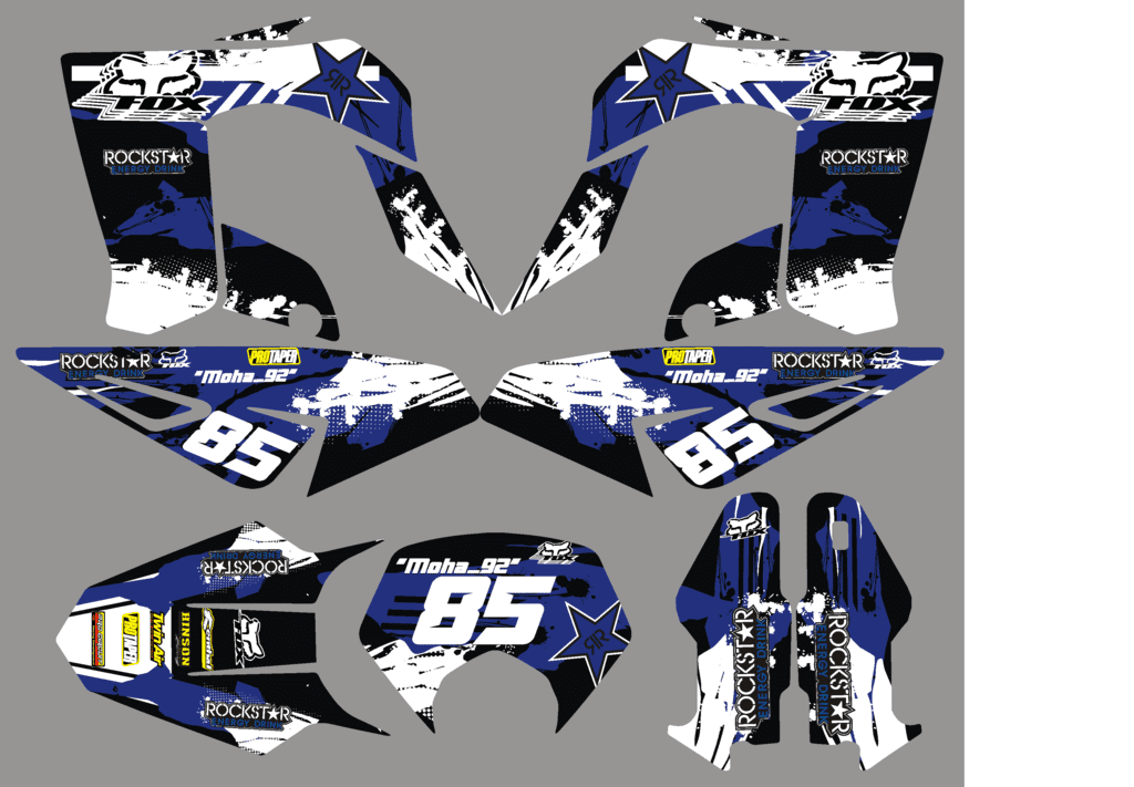 Kit Deco Derbi Drd Pro Fox