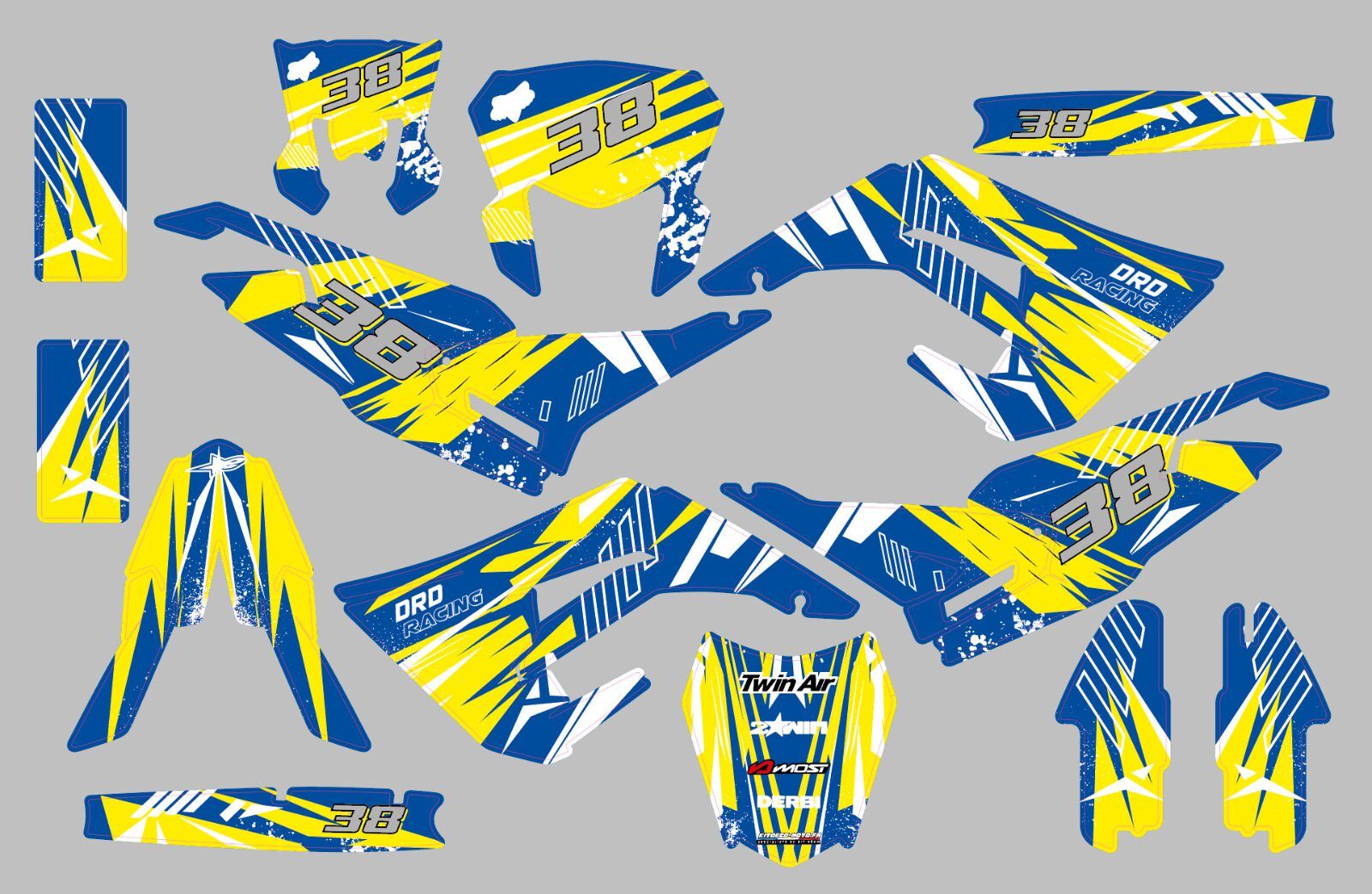 kit deco derbi 2018 2021 blue line