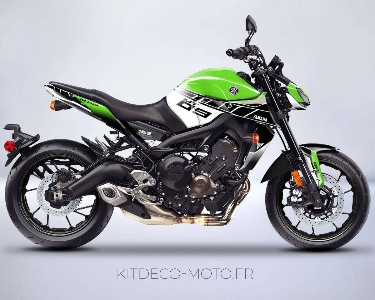MT-09 記念品 Zestaw dekoracyjny Yamaha MT 09 - Cyan Anniversary - Sklep z