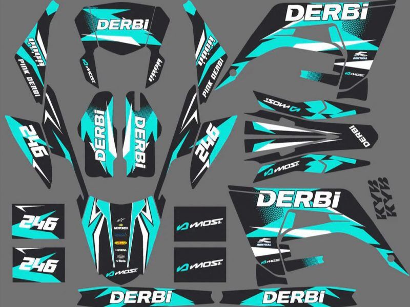 Kup zestaw Derbi 50cc Deco - 2018-2021 do motocykla - Sklep