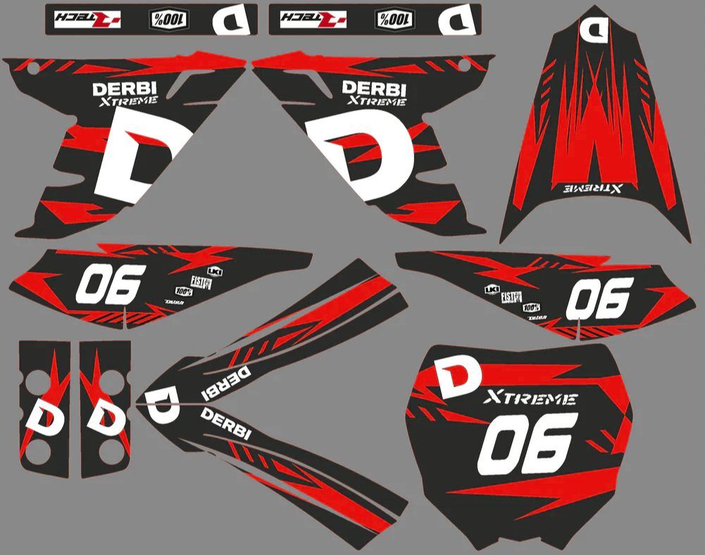 kit déco derbi 50 drd evo