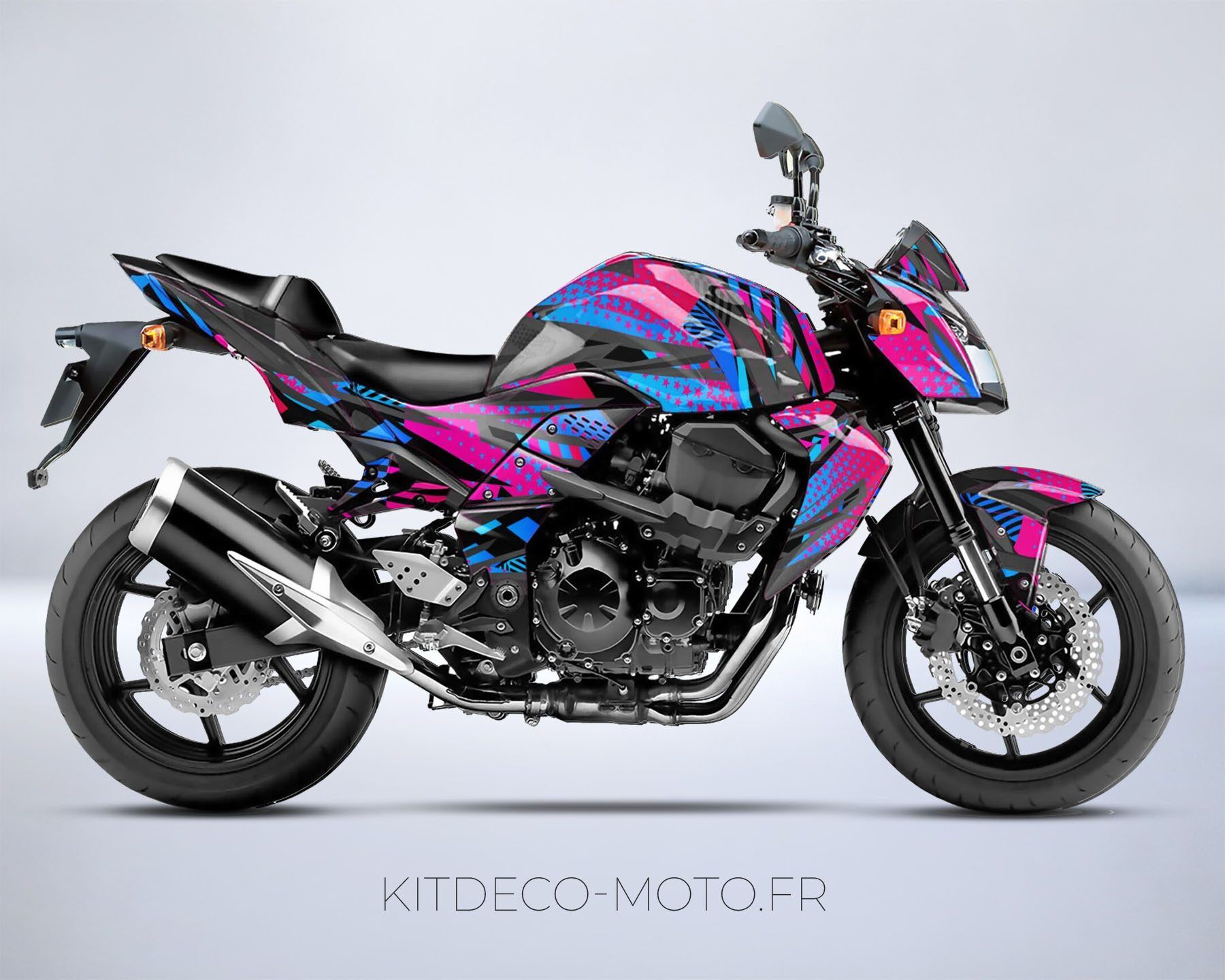kit déco kawasaki z750 color