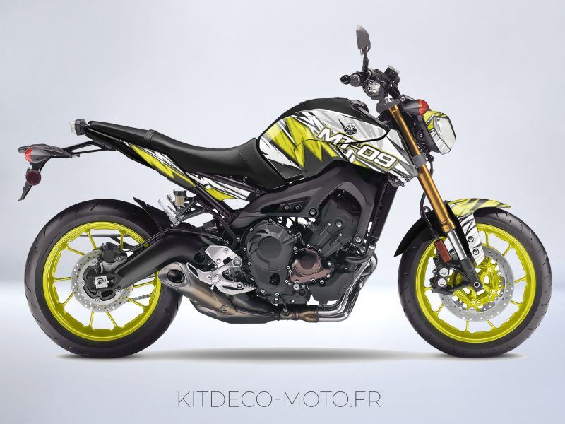 Zestaw dekoracyjny Yamaha MT 09 - Cyan Anniversary - Sklep z