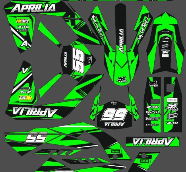 Kup zestaw graficzny Aprilia RX / SX 50cc (2006 - 2017) do