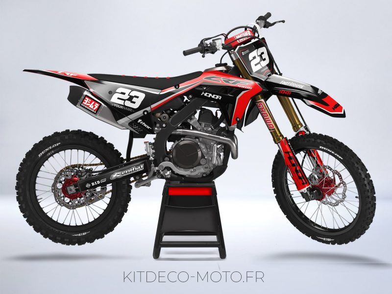 CRF250R （2022〜2024）　白黒外装 CRF250R （2022〜2024） 白黒外装 kit-deco-honda-250-450-crf-