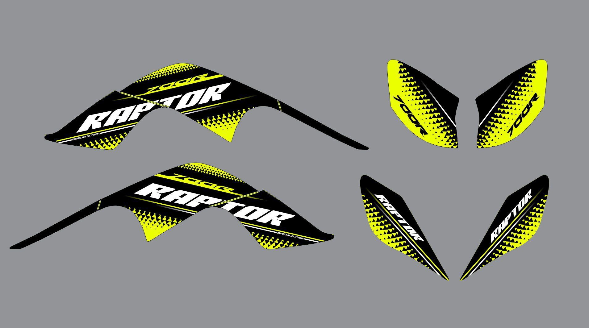 kit déco yamaha yfm 700 raptor origine