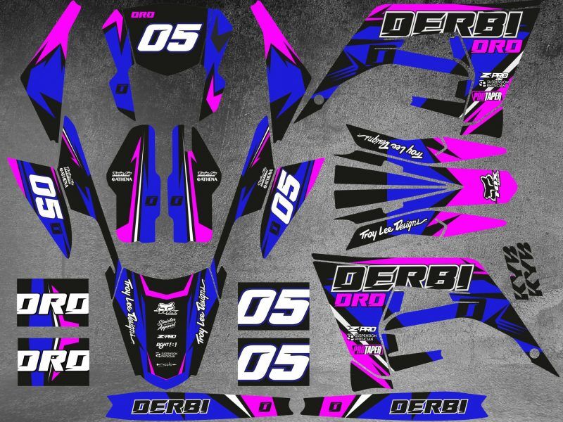 オリジナルアートコレクション#50 Kup zestaw Derbi 50cc Deco - 2018-2021 do motocykla - Sklep