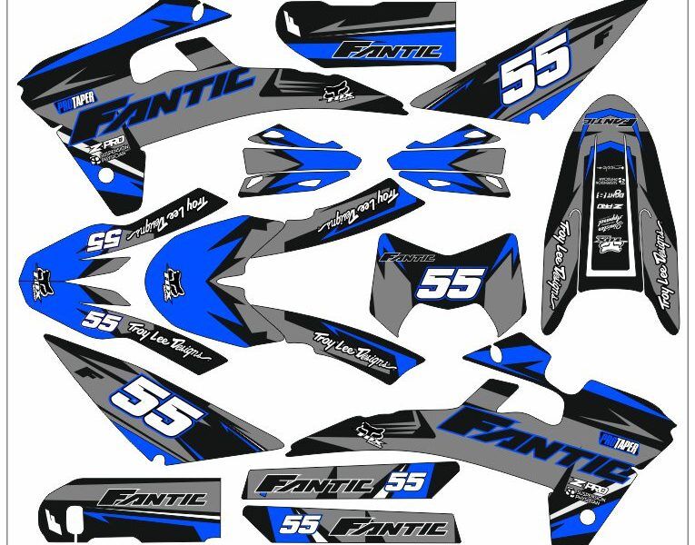 オリジナルアートコレクション#50 Kup zestaw graficzny Fantic XM / XE 50cc (2017-2022) do