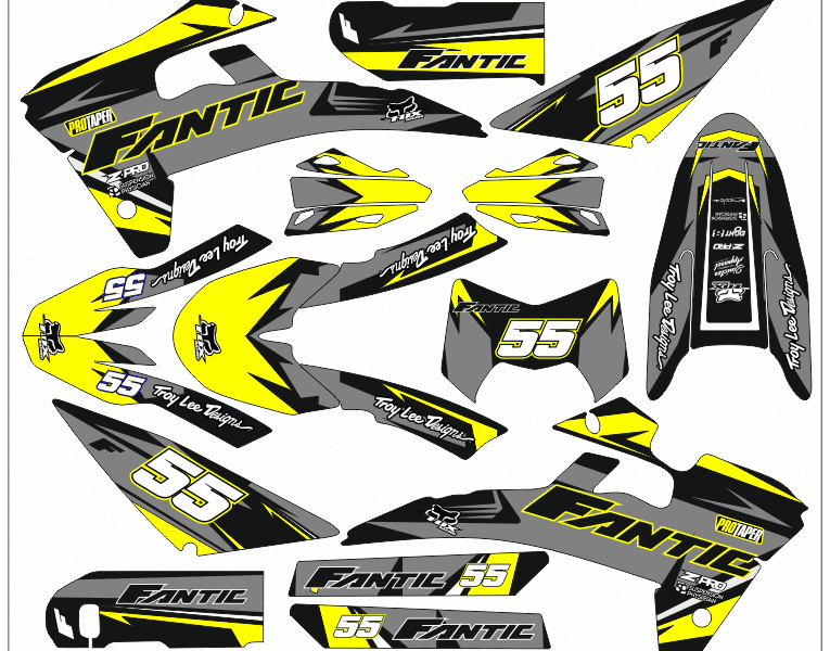 Kup zestaw graficzny Fantic XM / XE 50cc (2017-2022) do