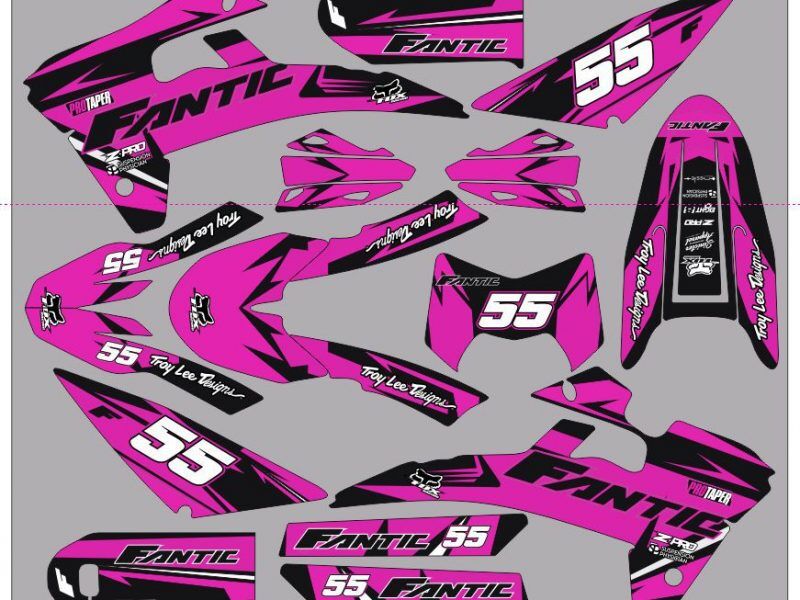 オリジナルアートコレクション#50 Kup zestaw graficzny Fantic XM / XE 50cc (2017-2022) do
