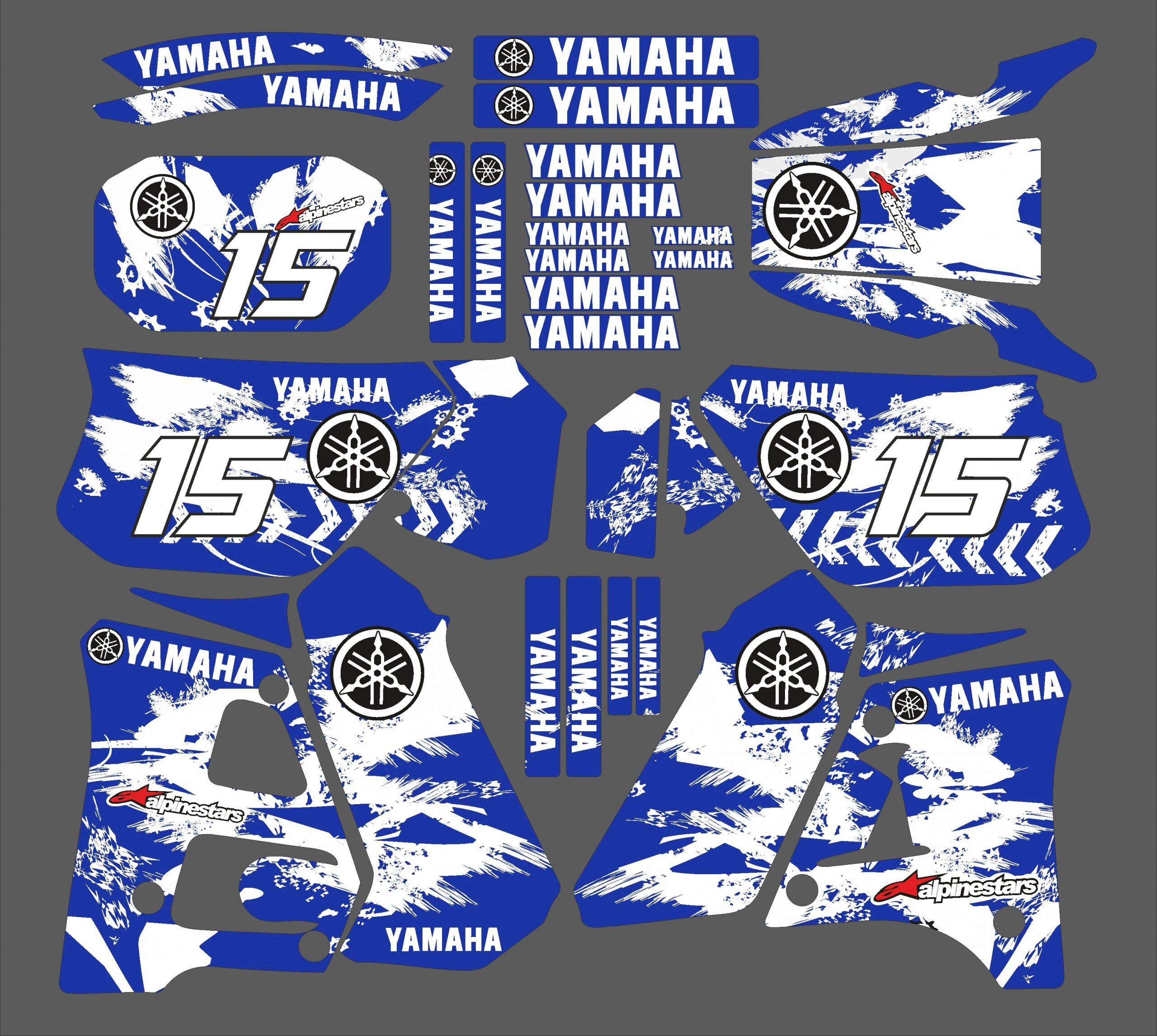 kit déco yamaha dt 125 – spray