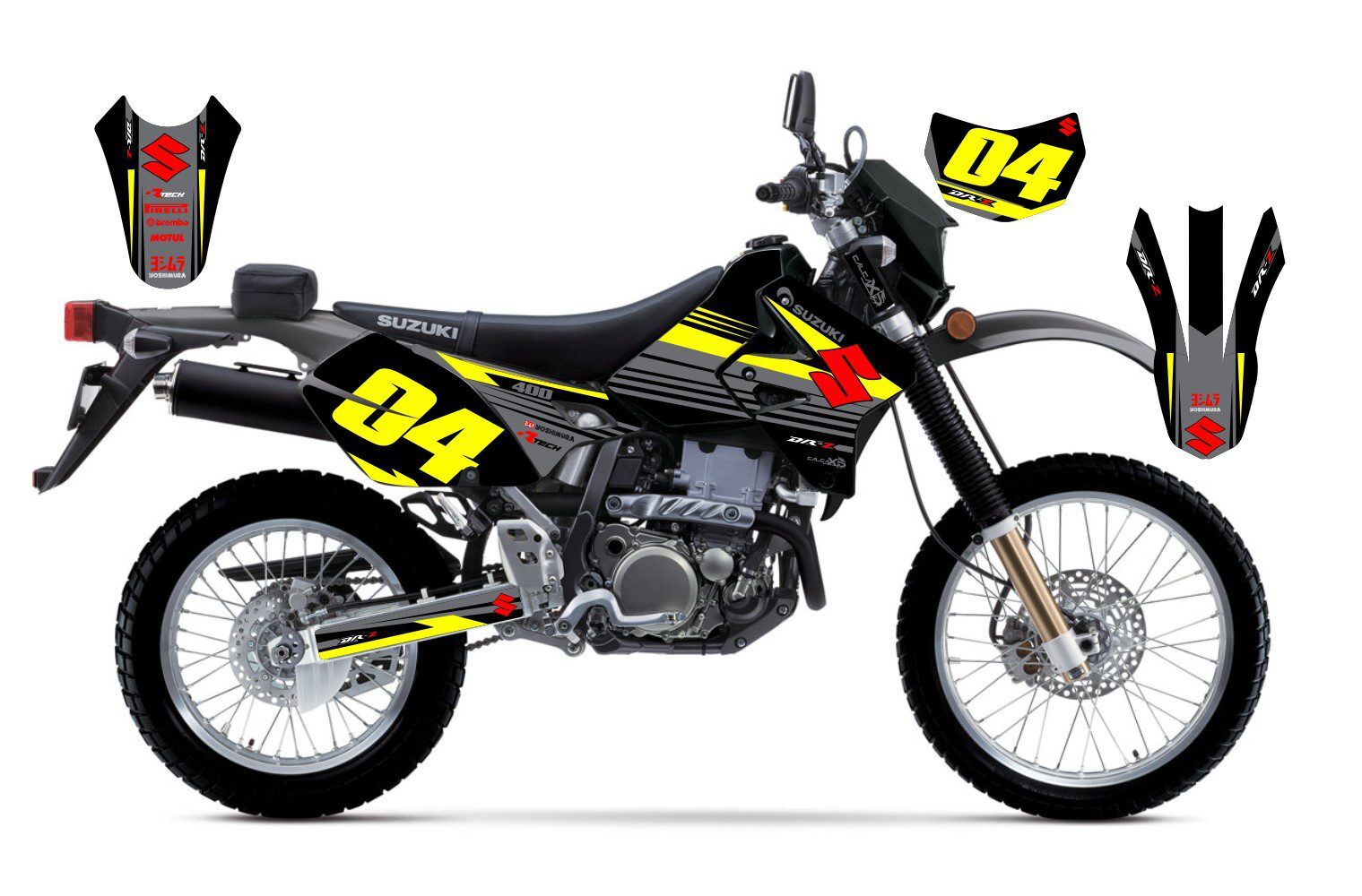 kit déco suzuki drz 400 factory #3