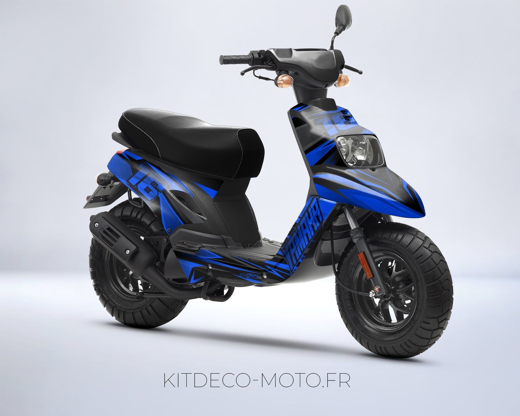 kit déco mbk booster (2004 2018) airon bleu