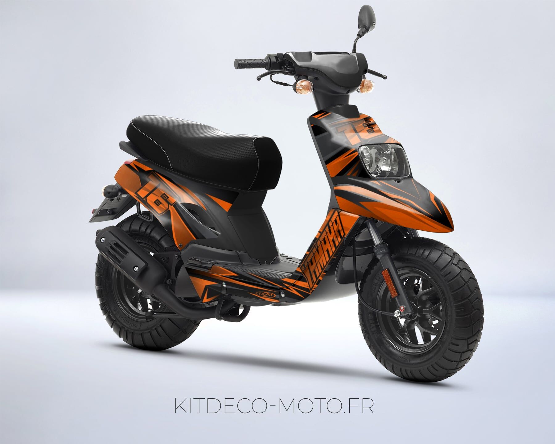 kit déco mbk booster (2004 2018) airon orange