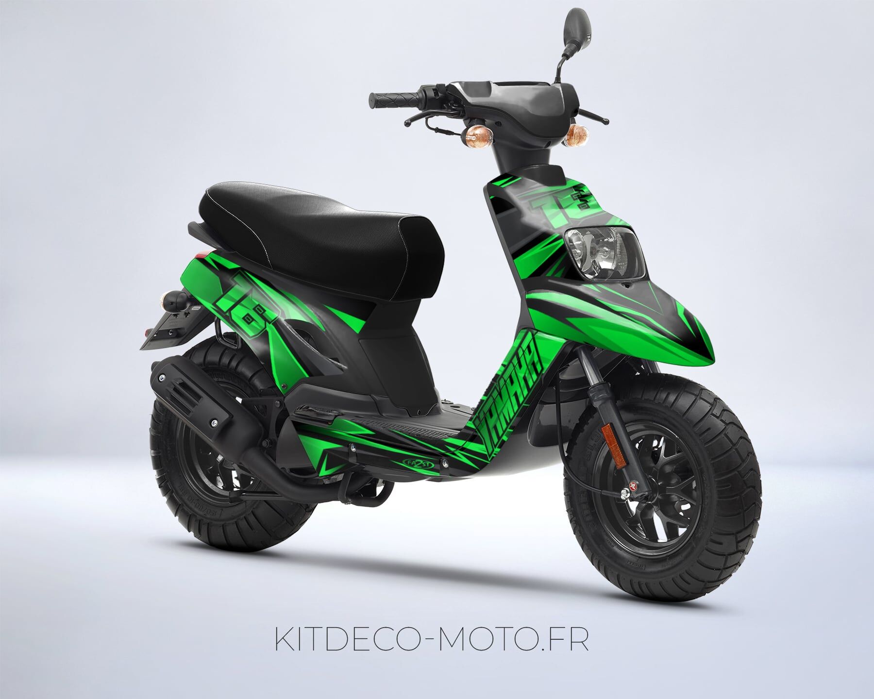 kit déco mbk booster (2004 2018) airon vert
