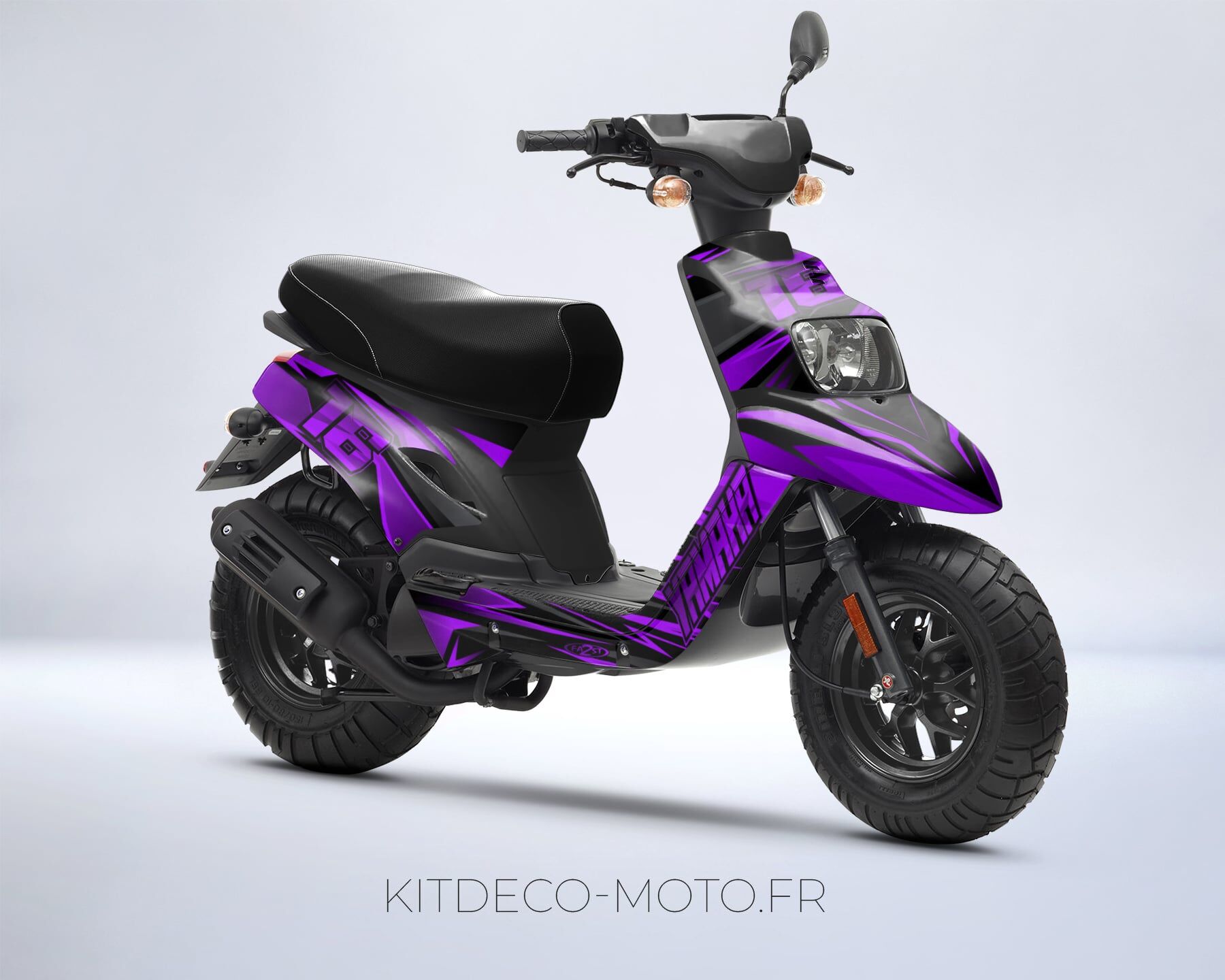kit déco mbk booster (2004 2018) airon violet