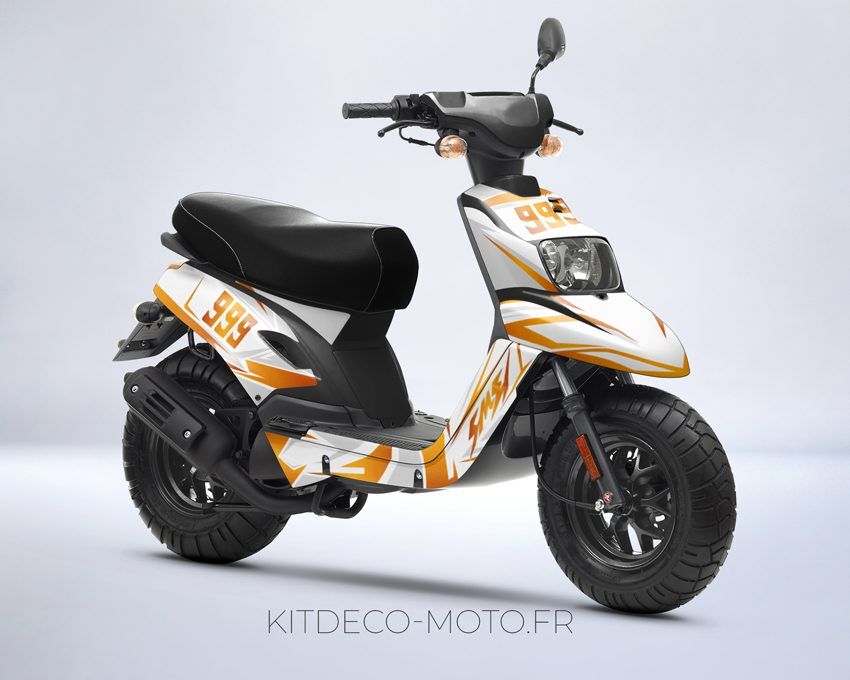 kit déco mbk booster (2004 2018) sublime or