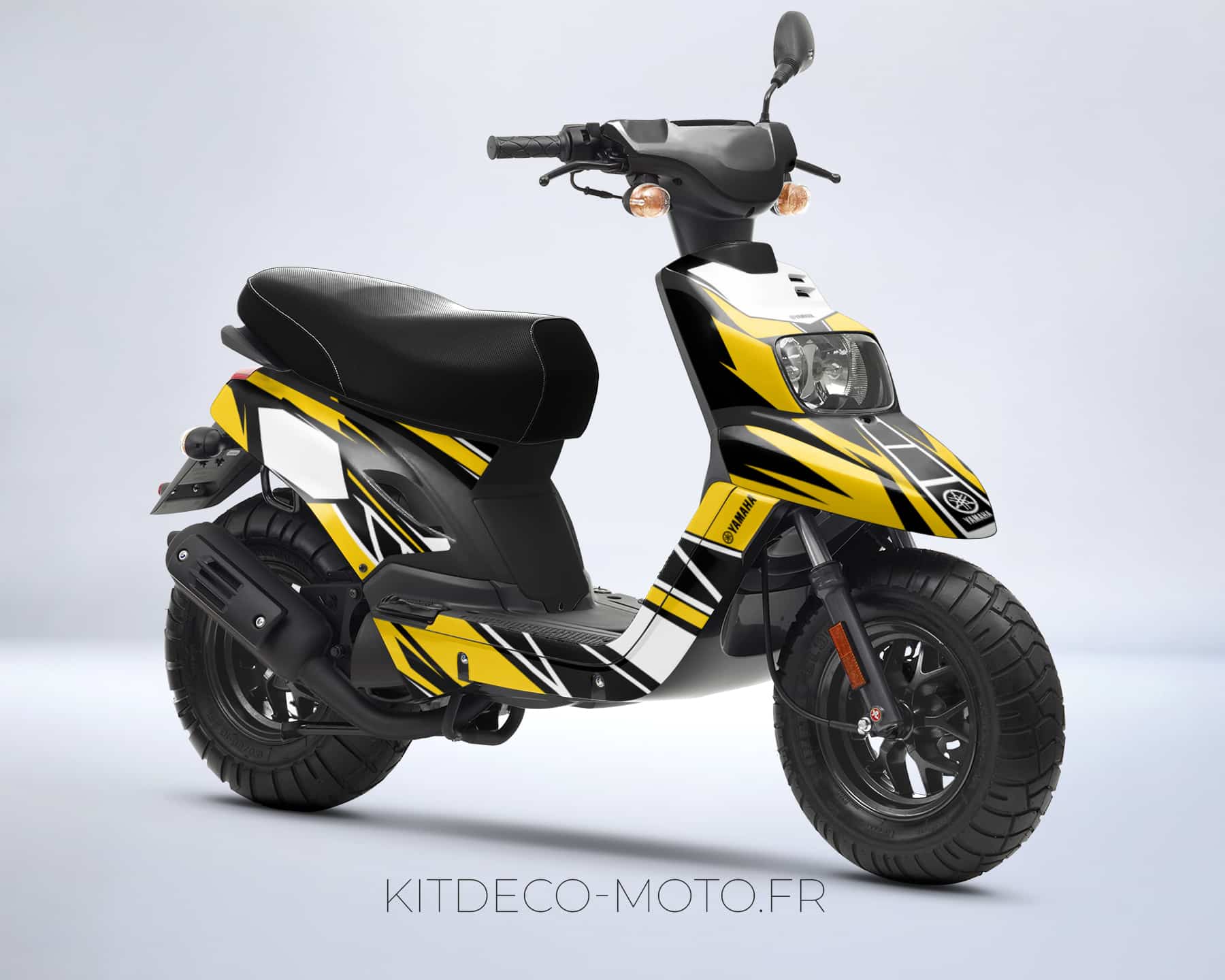 kit déco mbk booster (2004 2018) 60th anniversaire yamaha jaune