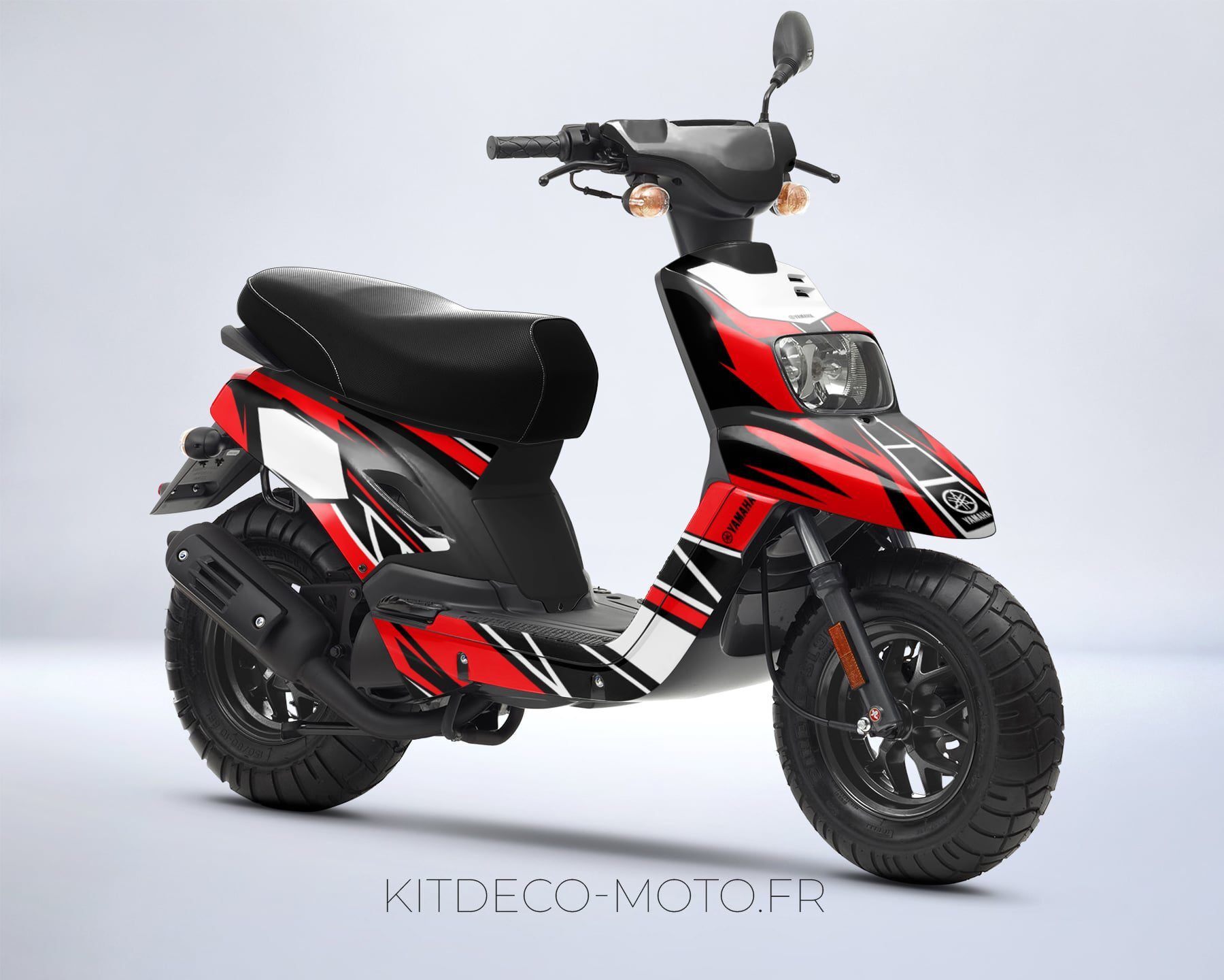 kit déco mbk booster (2004 2018) 60th anniversaire yamaha rouge