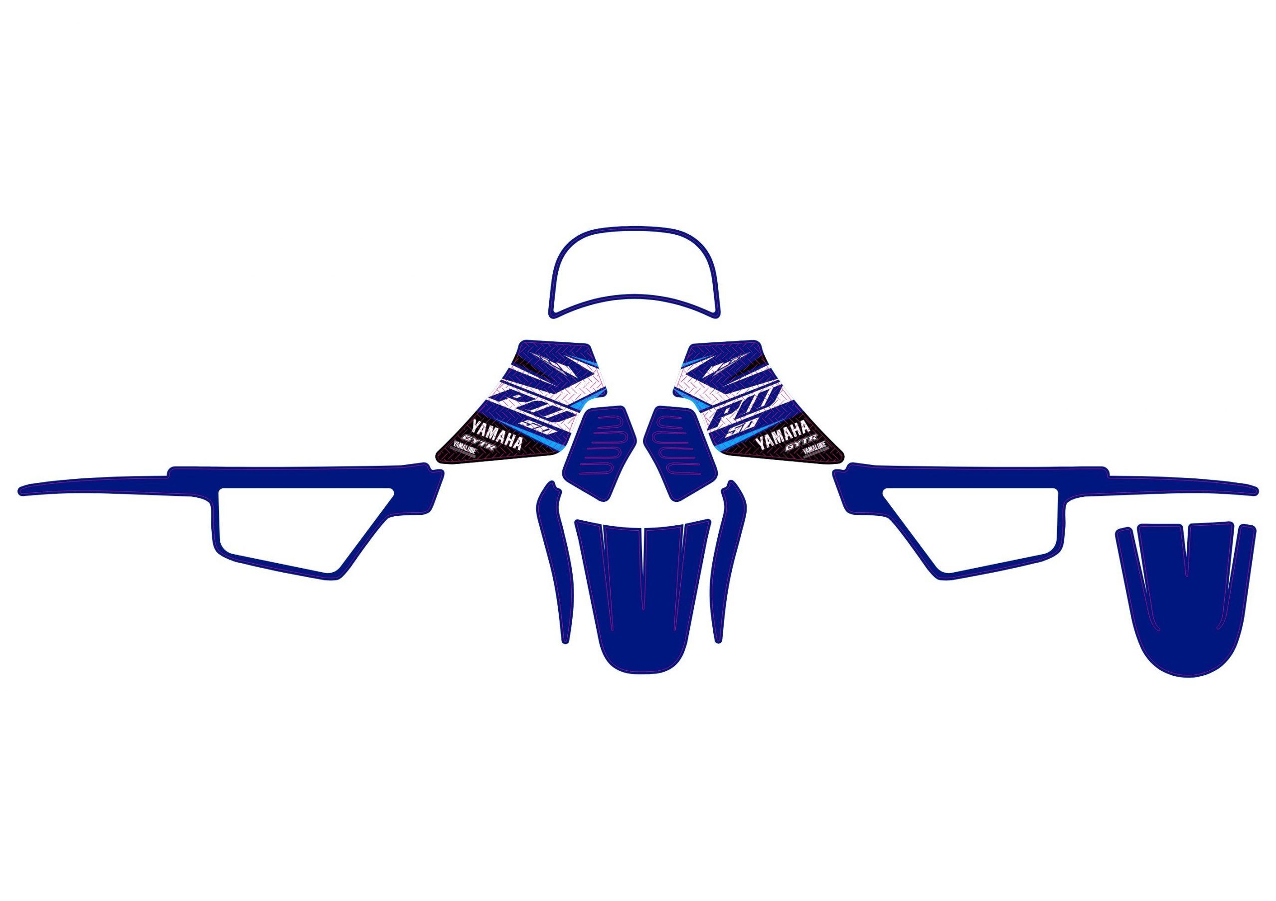 kit déco yamaha piwi 50 (pw) origine #2