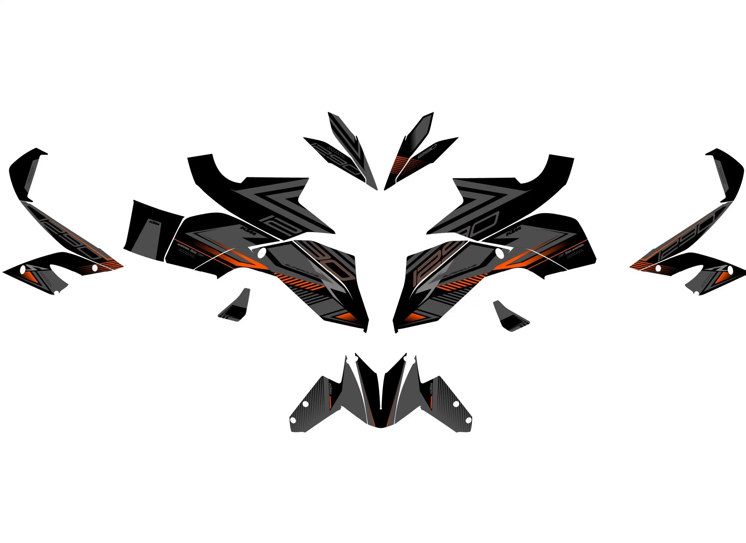 kit déco ktm 1290 r superduke racing