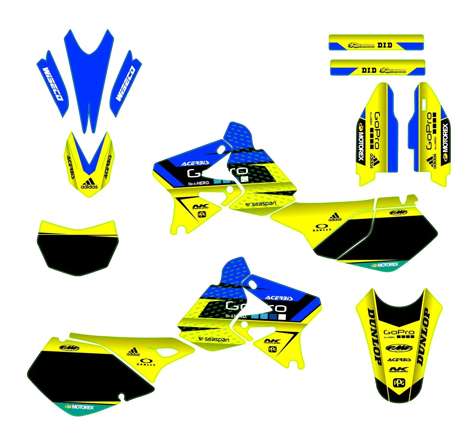 kit déco suzuki drz 400 gopro